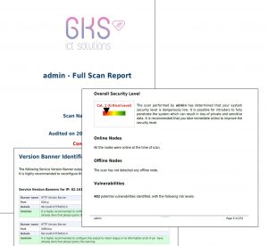 GKS Security Penetrator test rapport